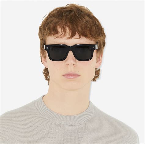 square frame glasses burberry